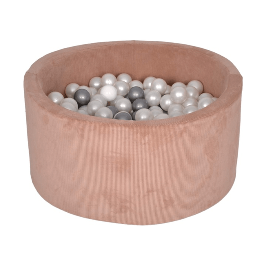 Misioo Eco Ball Pit Pink with 200 Grey Balls