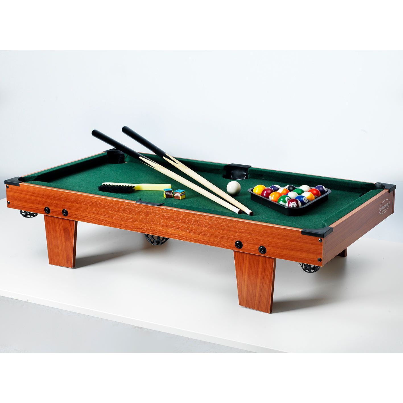 Mini Billiards Table Big Large 81.5 Cm Mini Pool Snooker Table Wooden
