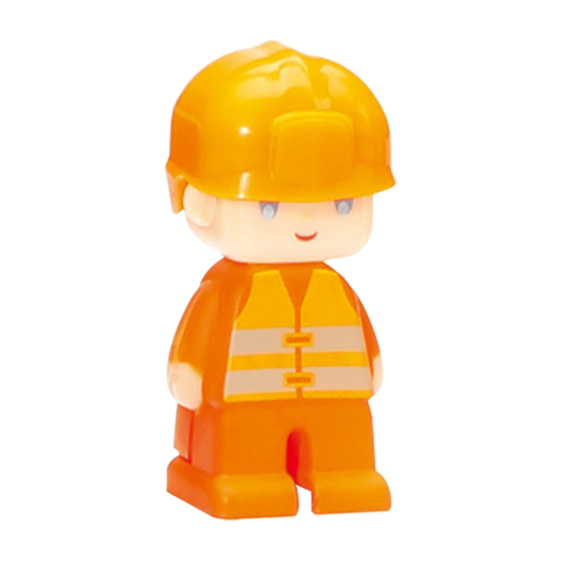 building site figure from Magformers Amazing Construction 50 Piece Set