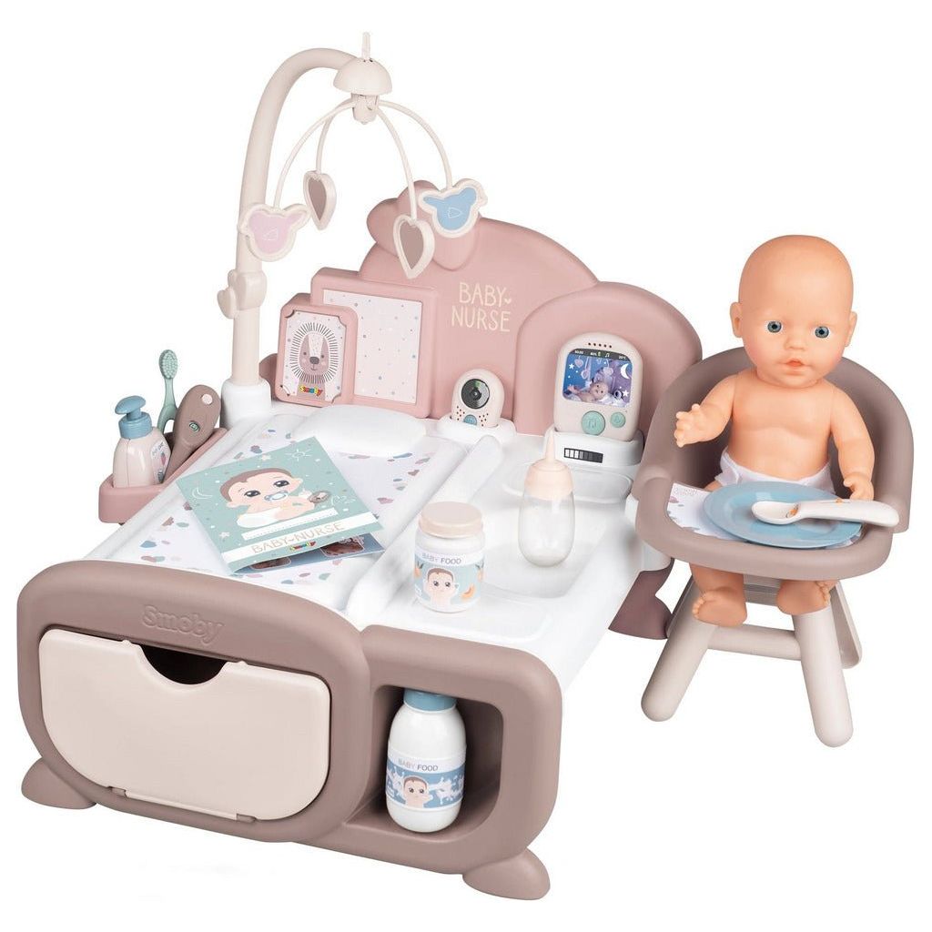 Smoby Baby Nurse 3 in 1 Electronic Nursery