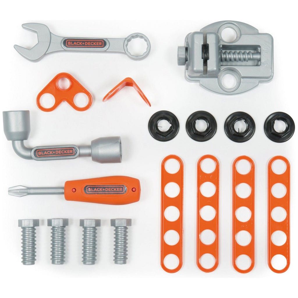 tools and accessories from Smoby Black & Decker Devil Workmate & Box