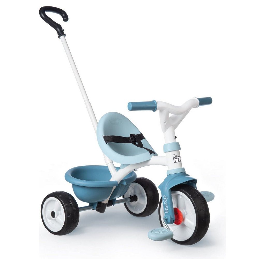 blue Smoby Be Move Trike with parental steering column