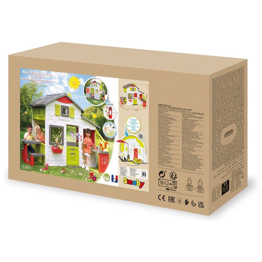 Smoby Neo Friends House & Kitchen box