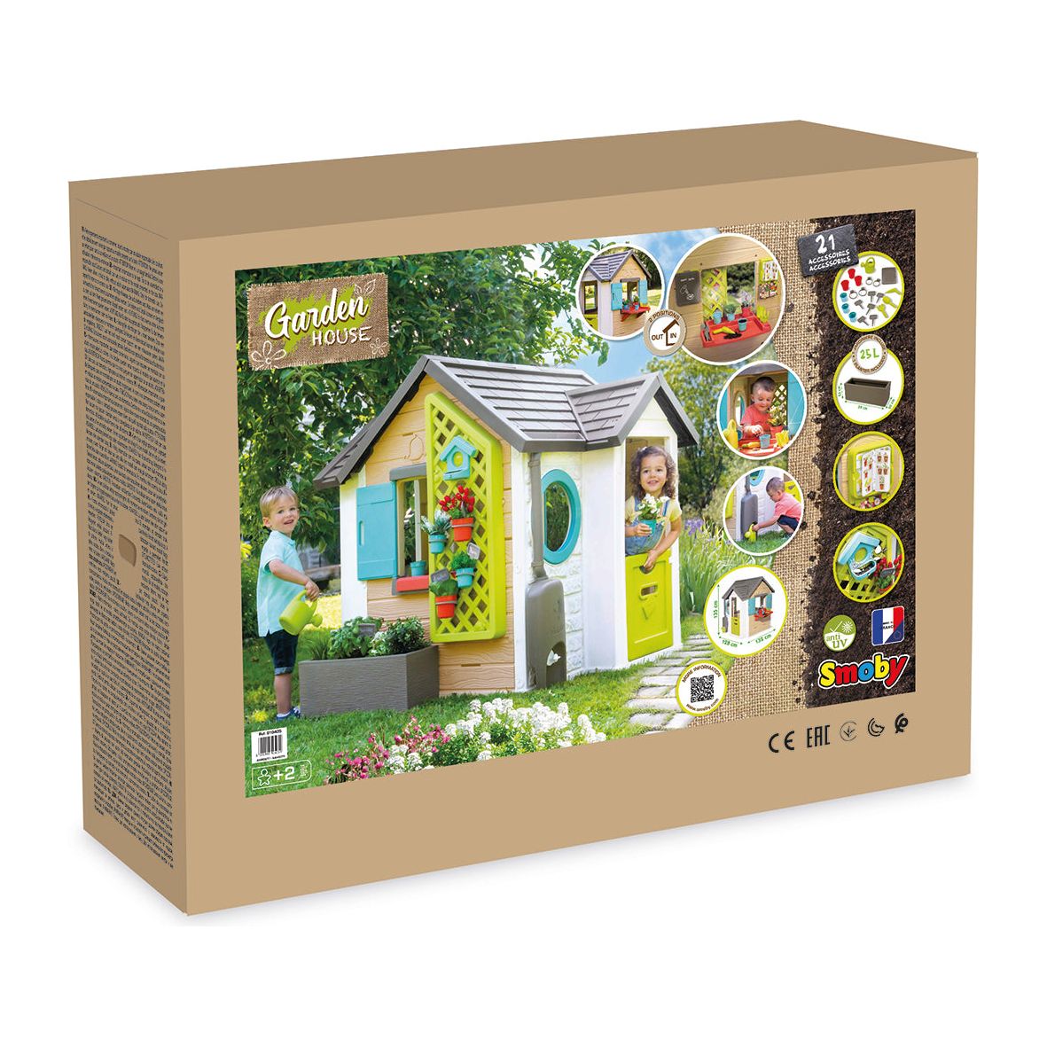 Smoby Garden House box