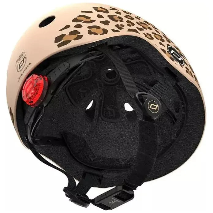 Scoot and Ride Helmet - XXS - S - Leopard inside