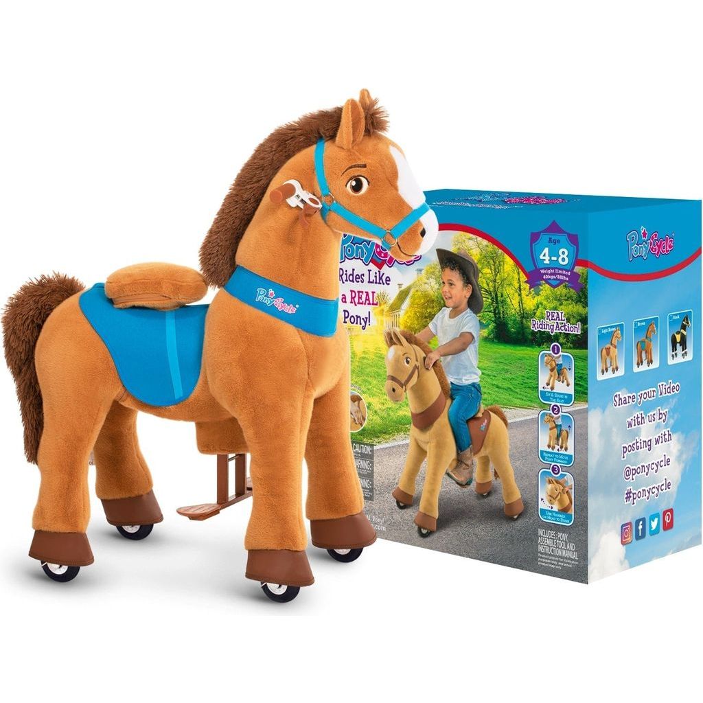 Ponycycle Model E Toy Horse Riding Age 4-8 with box