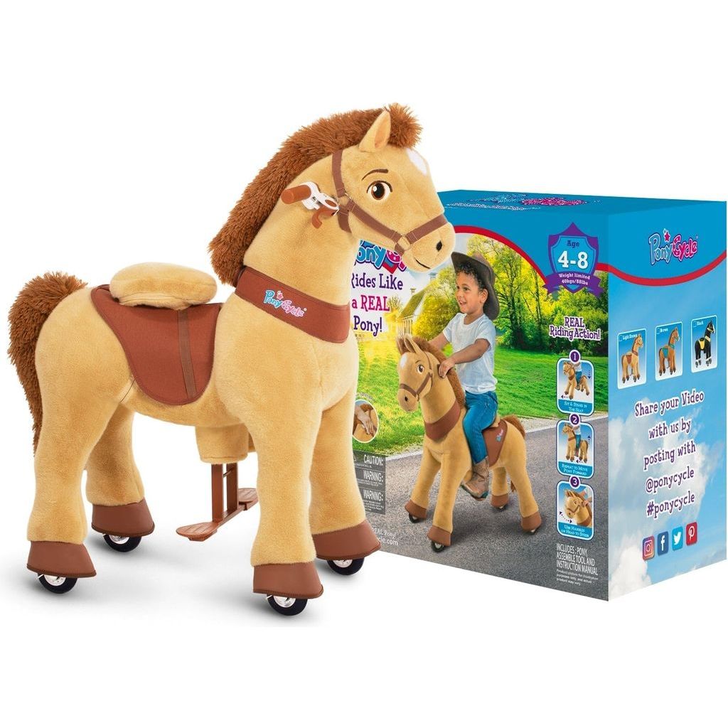 Ponycycle Model E Ride-on Horse Toy Age 4-8 with box