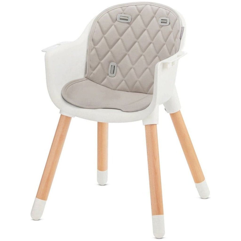 Kinderkraft Sienna Chair - Grey front left