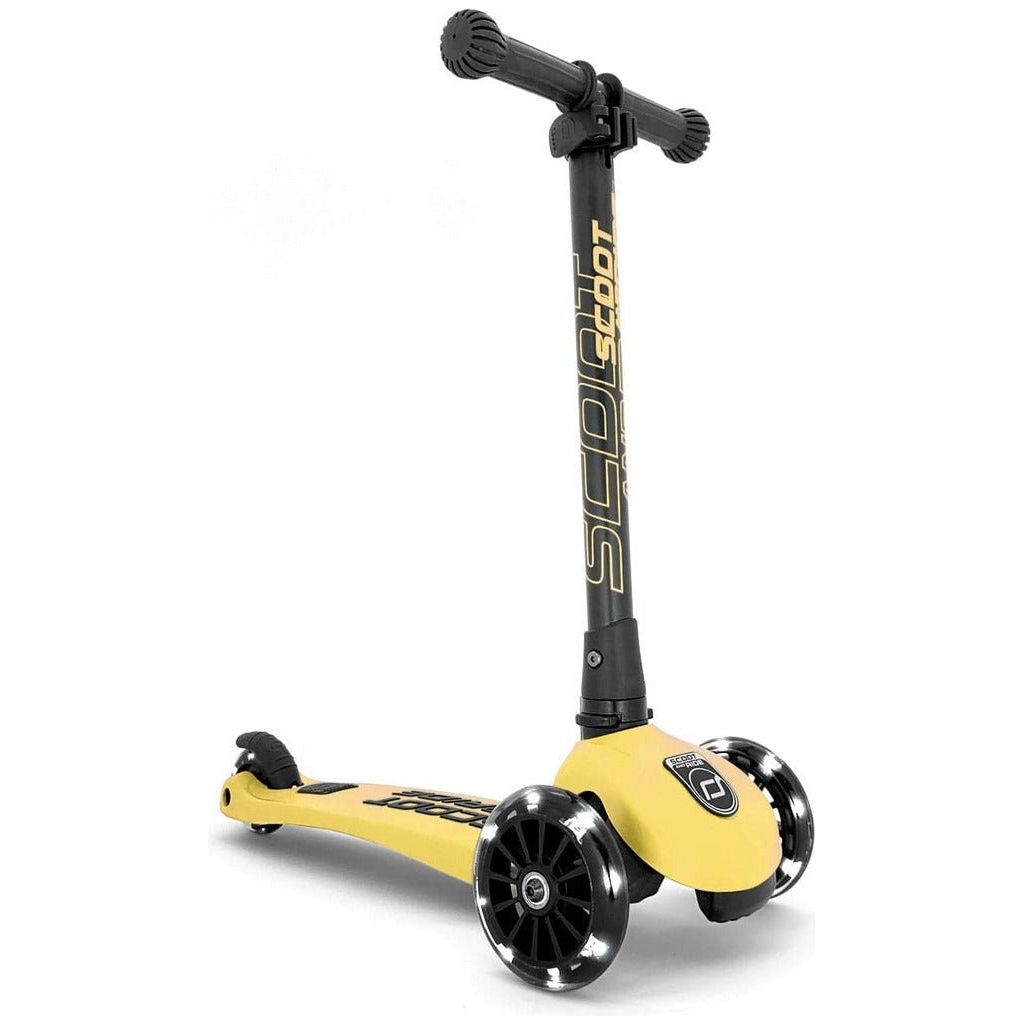 Scoot and Ride Highwaykick 3 Scooter - Age 3+ - Led Lemon