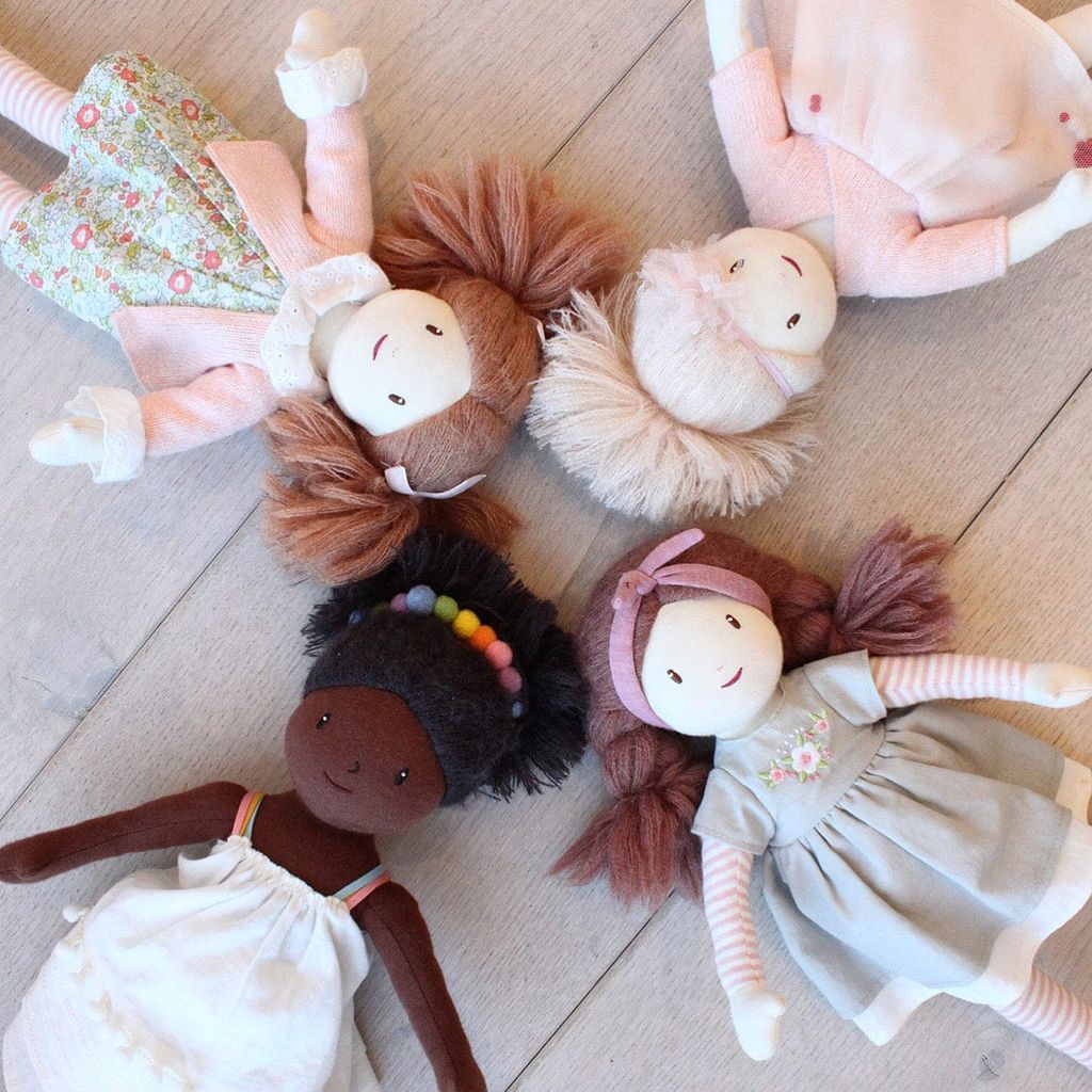 ThreadBear Design Amelie Ballerina Rag Doll - The Online Toy Shop2