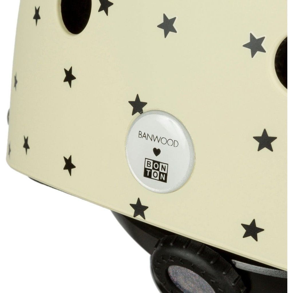 Banwood Helmet Bonton R Age 3-7 [50-54cm] in Matte Cream logo