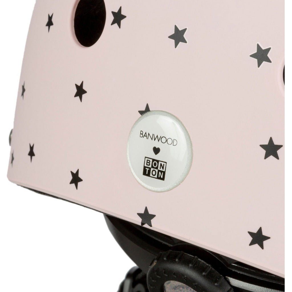 Banwood Helmet Bonton R Age 3-7 [50-54cm] in Matte Pink logo