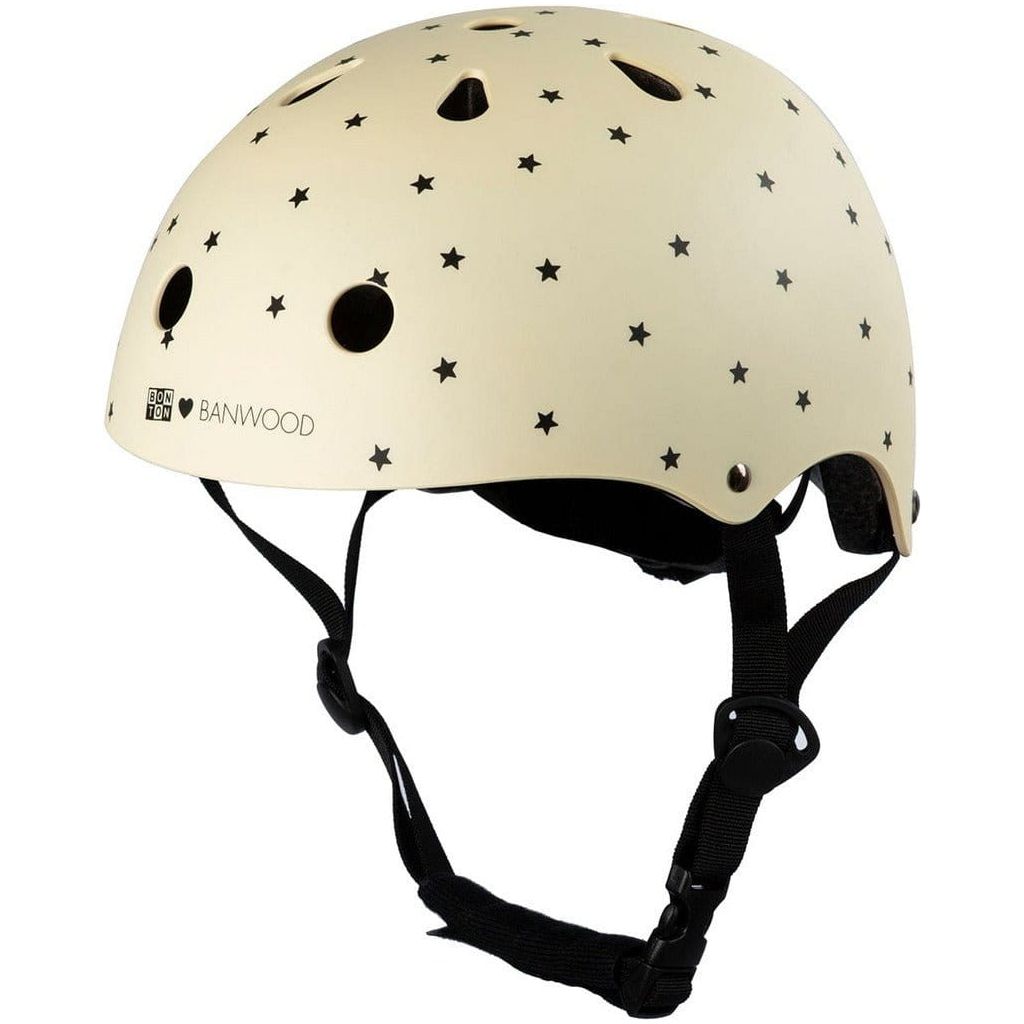 Banwood Helmet Bonton R Age 3-7 [50-54cm] in Matte Cream 