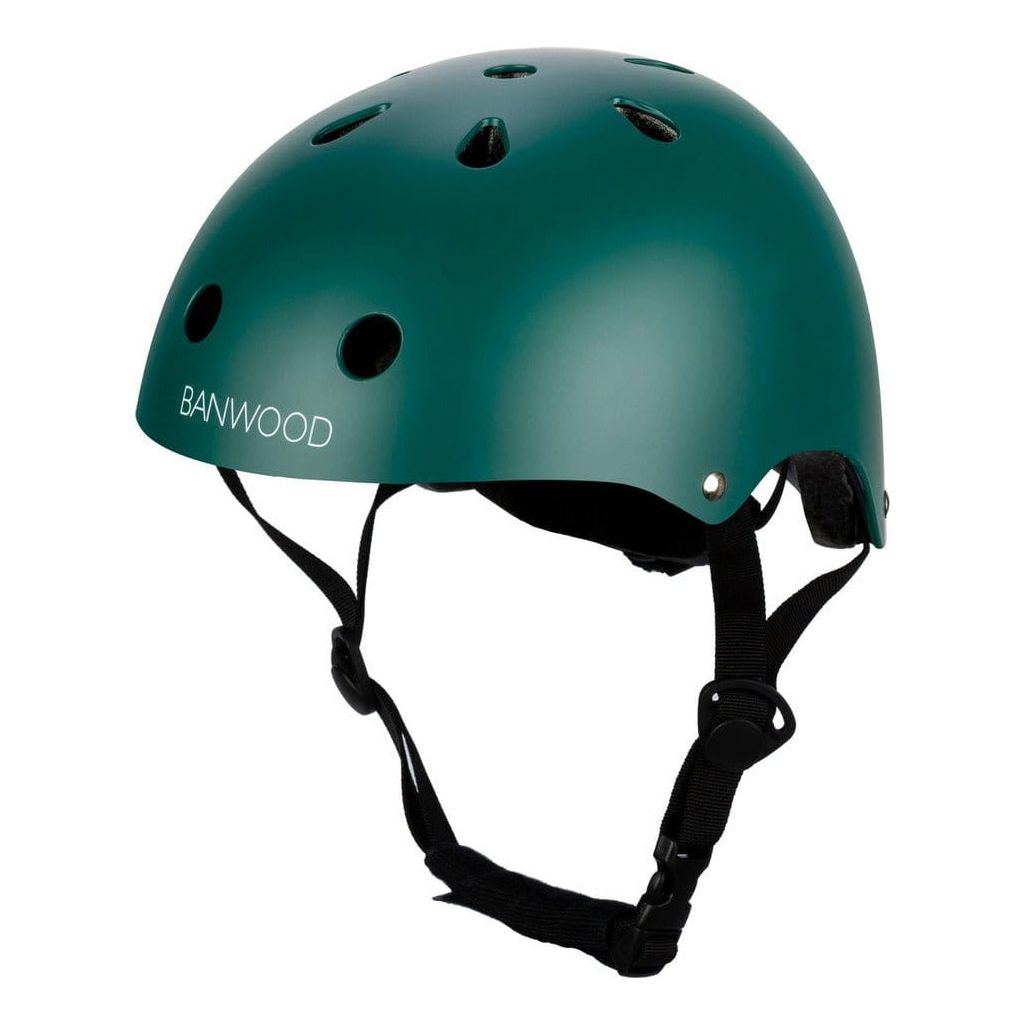 Banwood Helmet - Age 3-7 [50-54cm] - Dark Green The Online Toy Shop