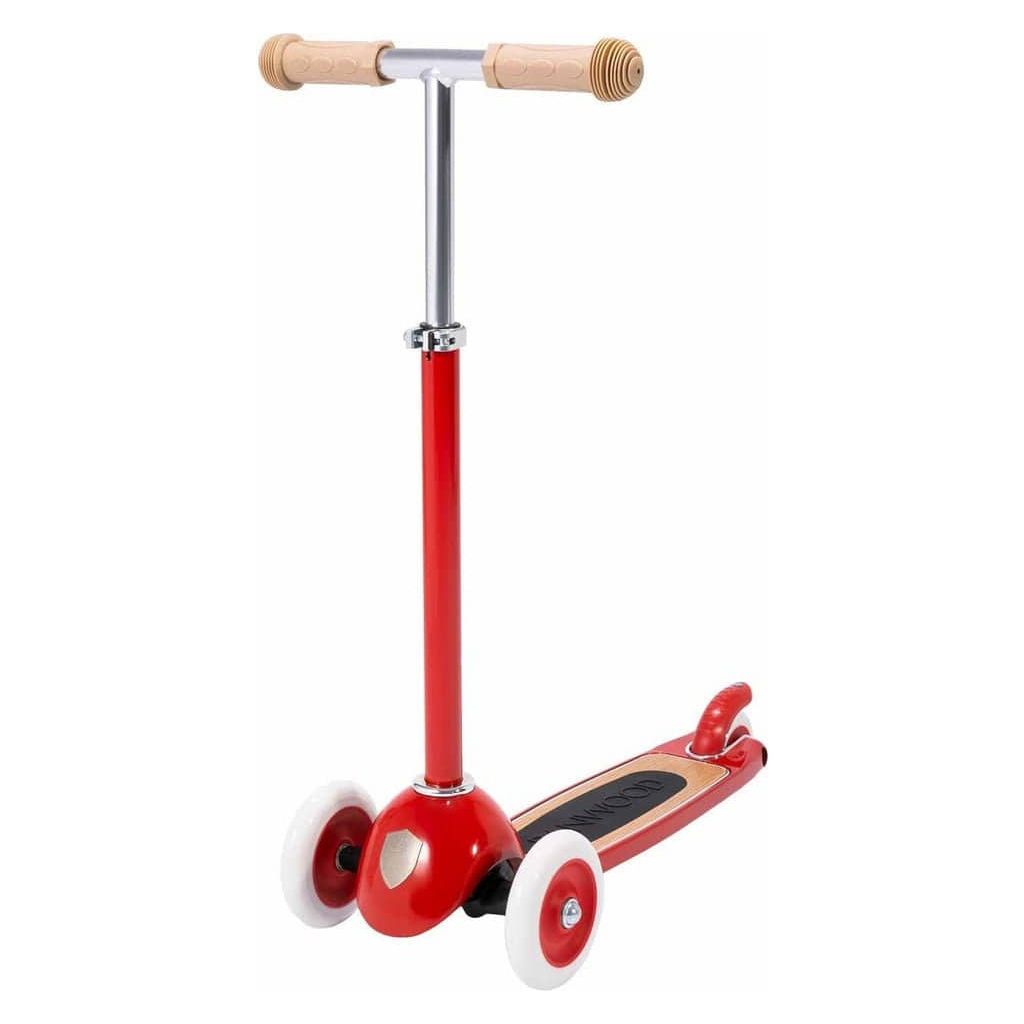 Banwood Scooter Age 3+ in Red front angle