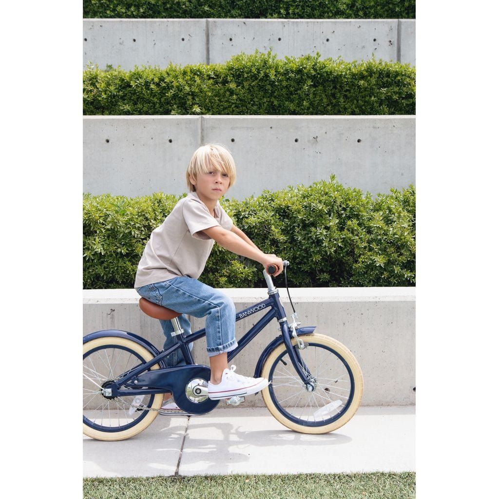 Banwood Classic Kids Bicycle - Age 4-7 - Navy Blue - The Online Toy Shop4