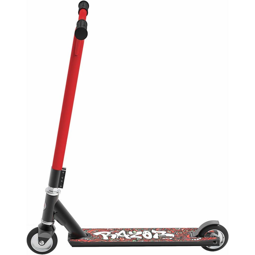 Razor Beast V6 Scooter - Red side view