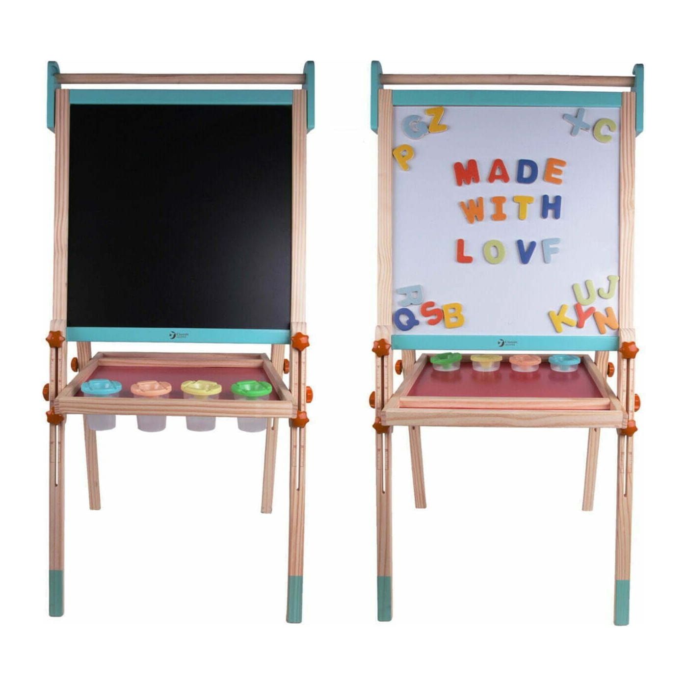 Classic World Wooden Multi-Functional Easel Age 3+ - The Online Toy Shop1