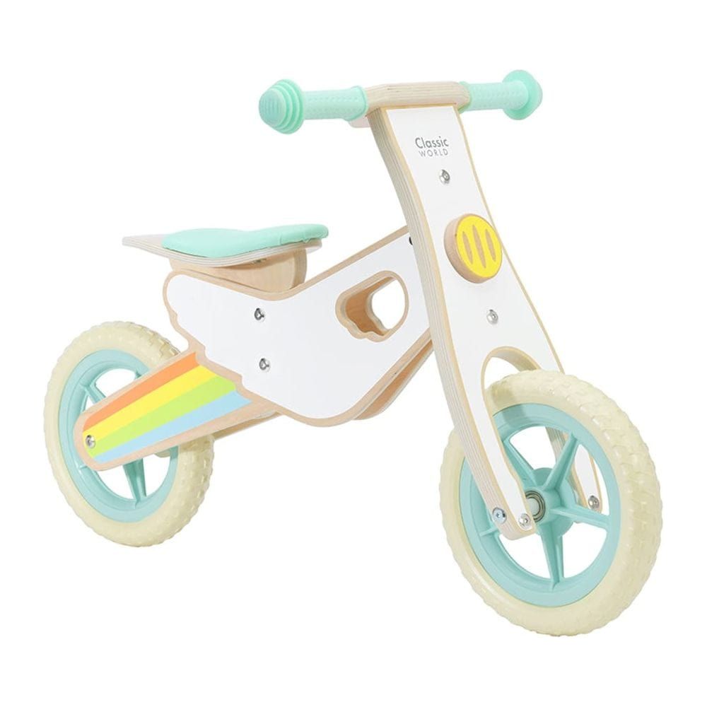 Classic World Rainbow Balance Bike Age 2+ - The Online Toy Shop1