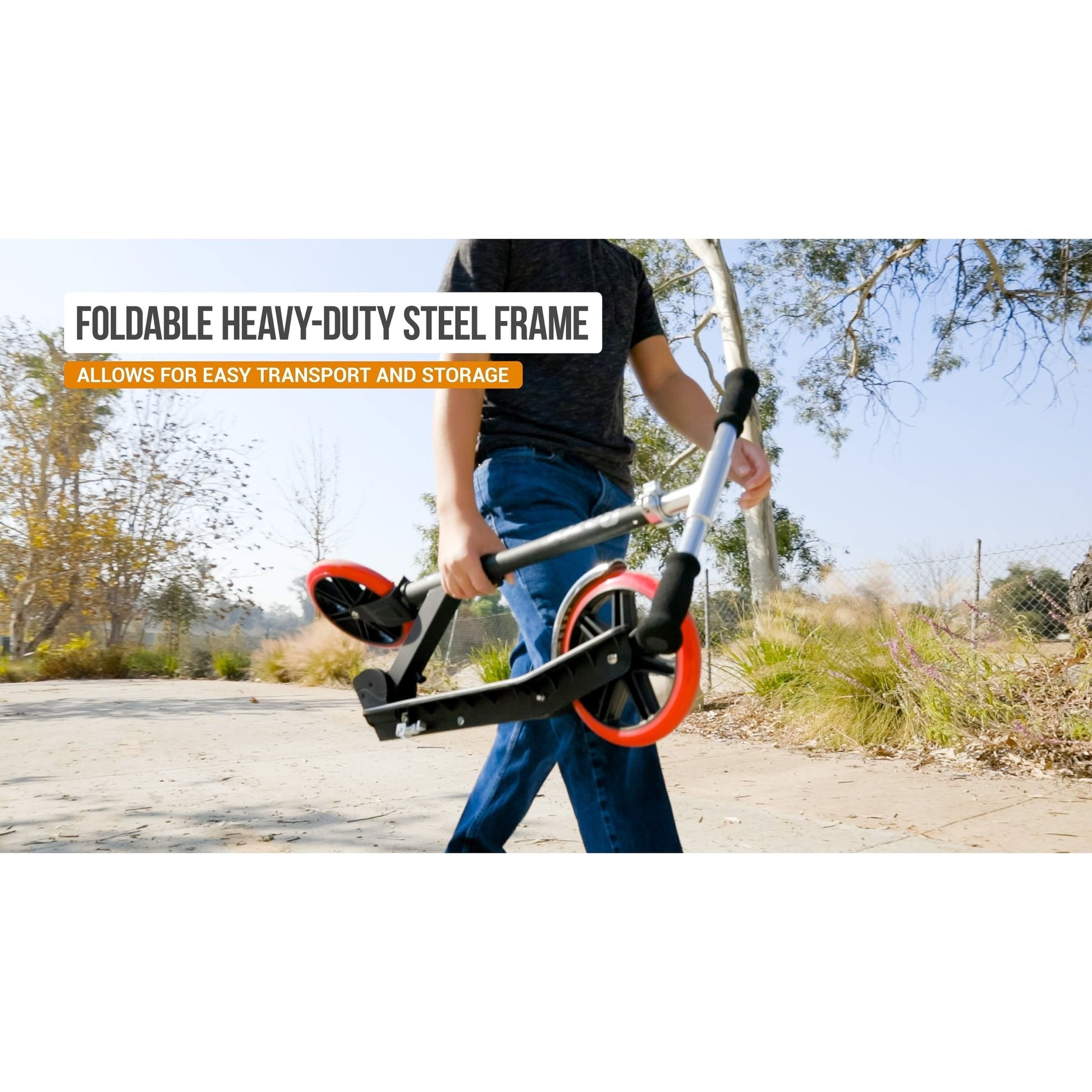 Razor Carbon Lux Scooter - Black - The Online Toy Shop - 2 Wheel Scooter - 16