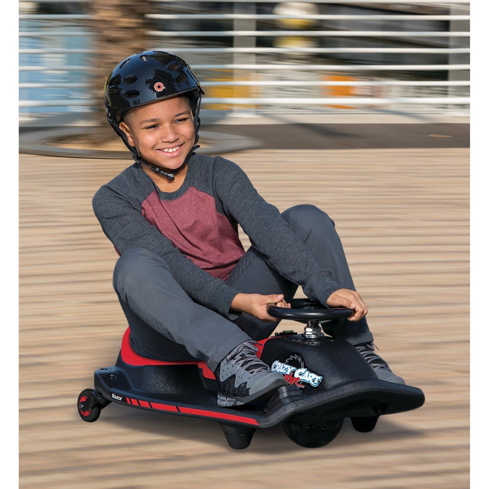 Razor Crazy Cart Shift 12v - Red/Black - The Online Toy Shop - Electric Kart - 5