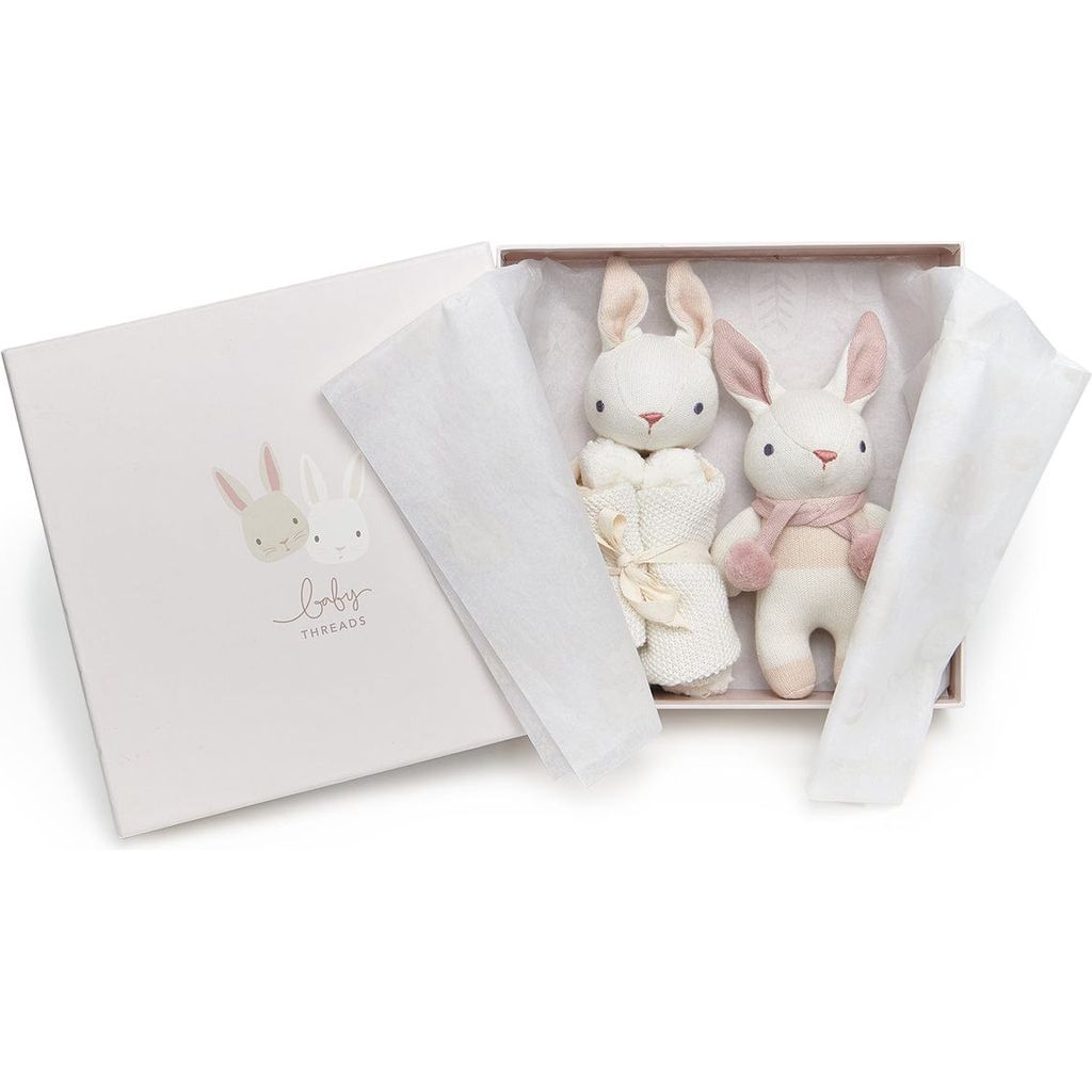 Thread Bear Baby Threads Cream Bunny Gift Set - The Online Toy Shop1
