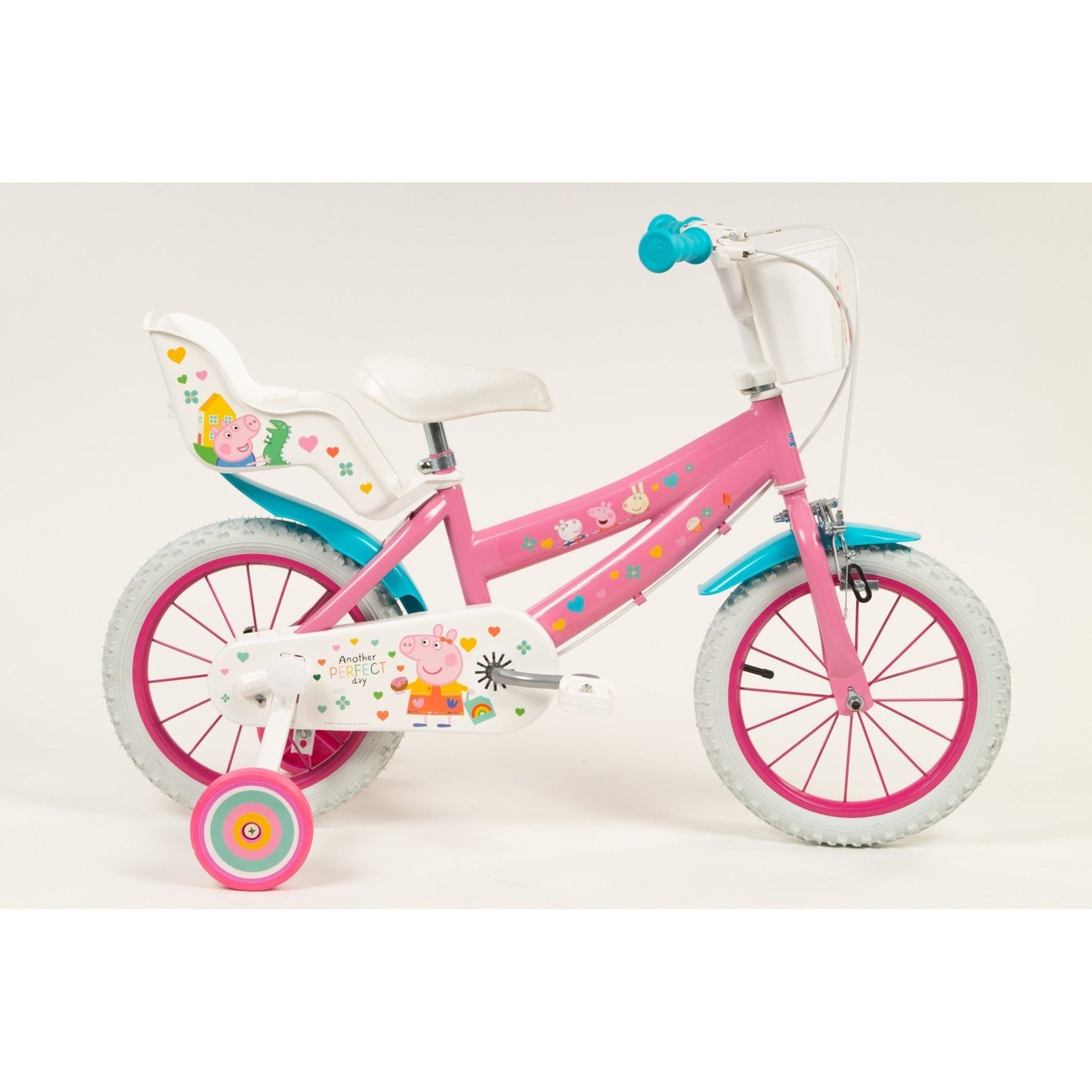 Peppa Pig Childrens Bicycle - Available in 2 Sizes - The Online Toy Shop - Toimsa - Bicycle - 11