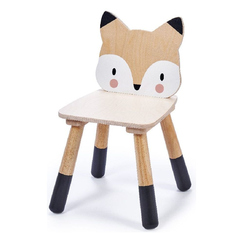 Tender Leaf Forest Fox Wooden Kids Chair