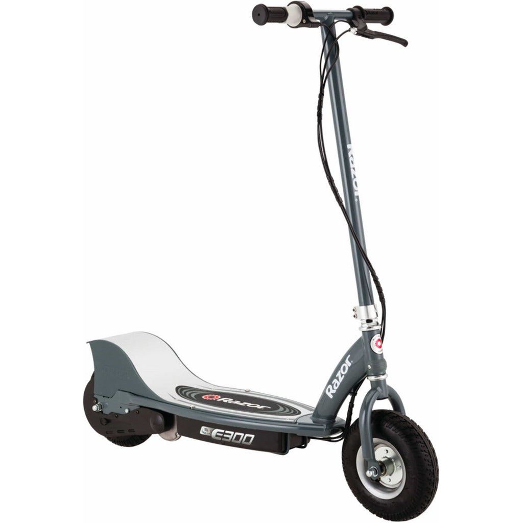 Razor E300 Electric Scooter 24 Volt Scooter - Matt Grey front right