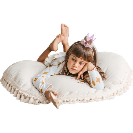 MINICAMP Large Floor Cushion With Tassels - The Online Toy Shop1