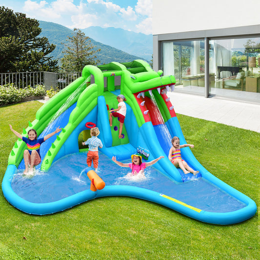 Giant 7 In 1 Inflatable Water Slide with 780W Air Blower