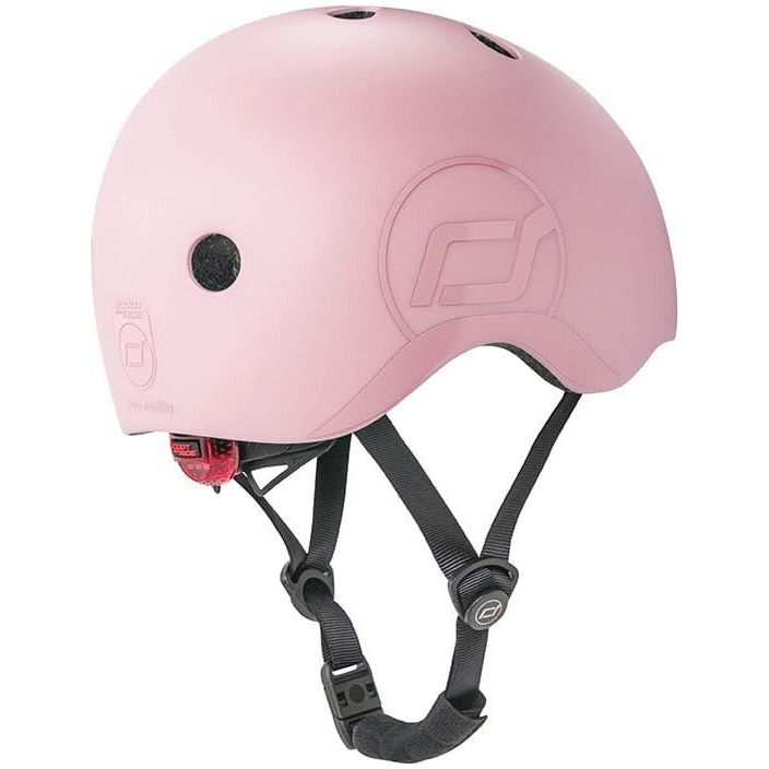 Scoot and Ride Helmet S-M - Rose logo with chin strap