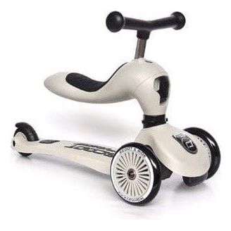 Scoot and Ride Highwaykick 1 - Ash - 1 - 5 Years in seat mode