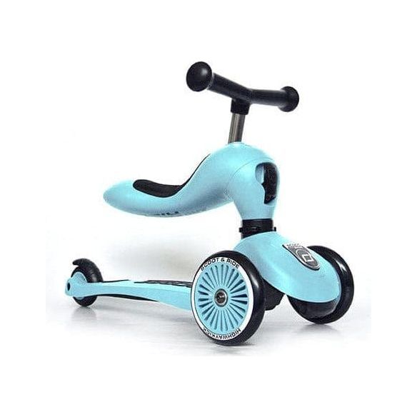 Scoot and Ride Highwaykick 1 - Blueberry - Age 1-5 Years in seat mode
