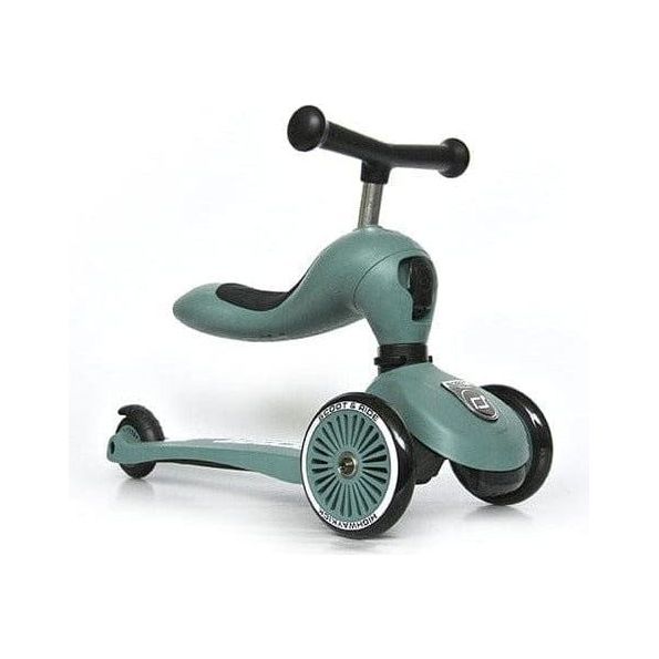 Scoot and Ride Highwaykick 1 - Forest - Age 1-5 Years in seat mode
