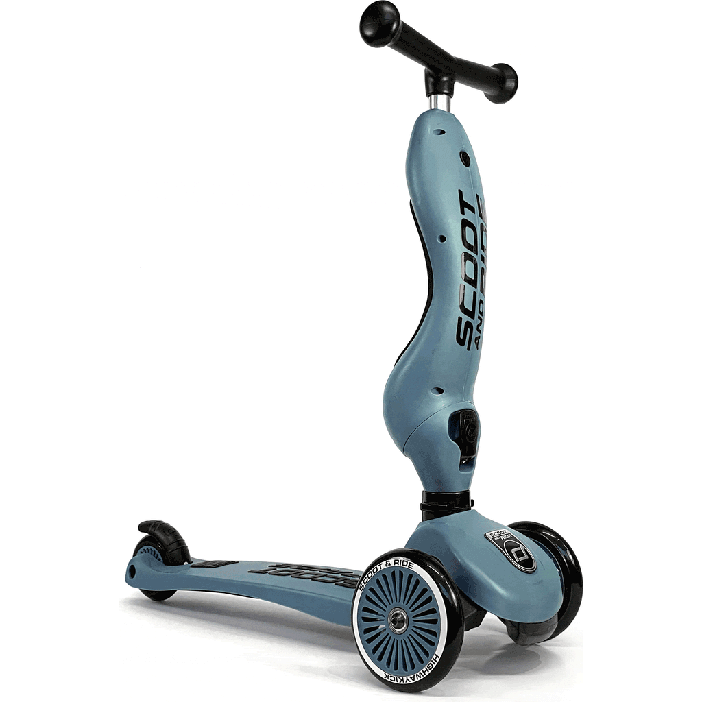 Scoot and Ride Highwaykick 1 Scooter - Age 1-5 Years - Steel stopper gif