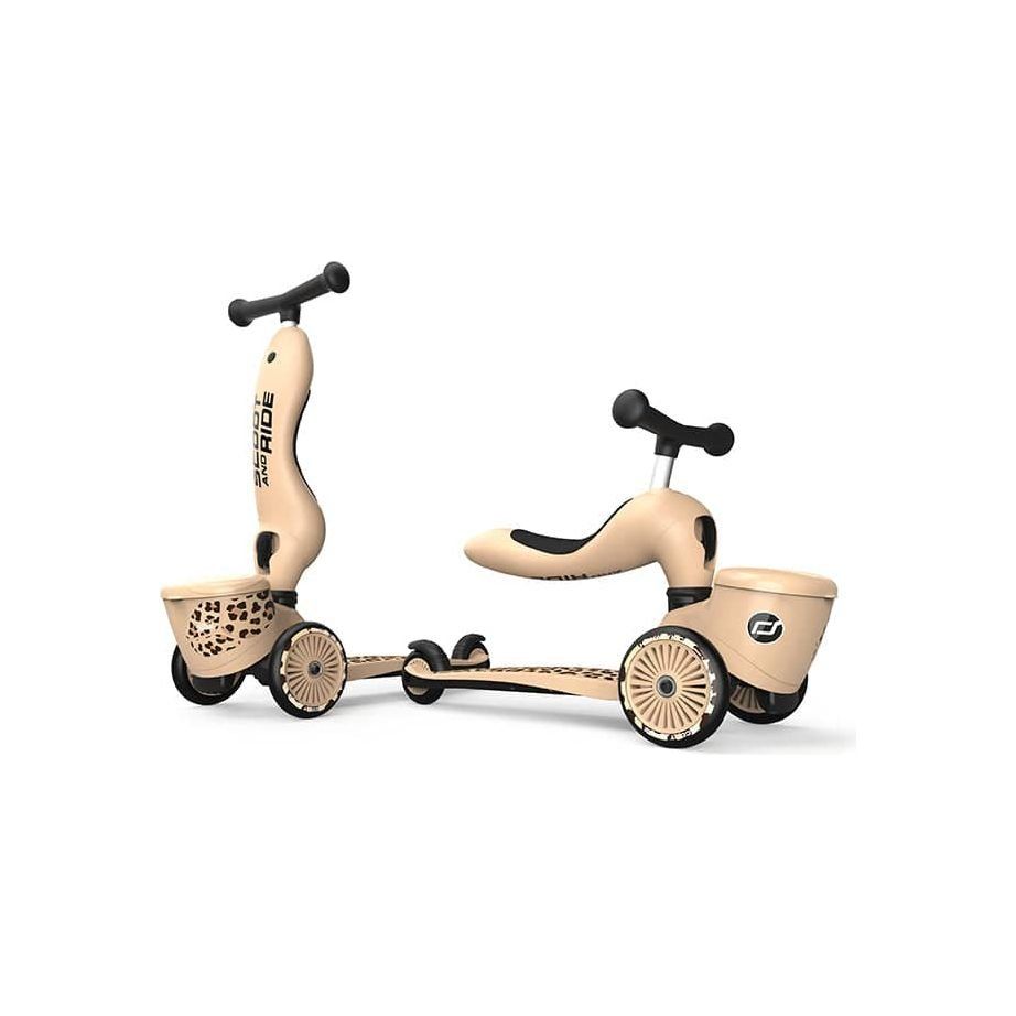 Scoot and Ride Highwaykick 1 Lifestyle Scooter - Leopard