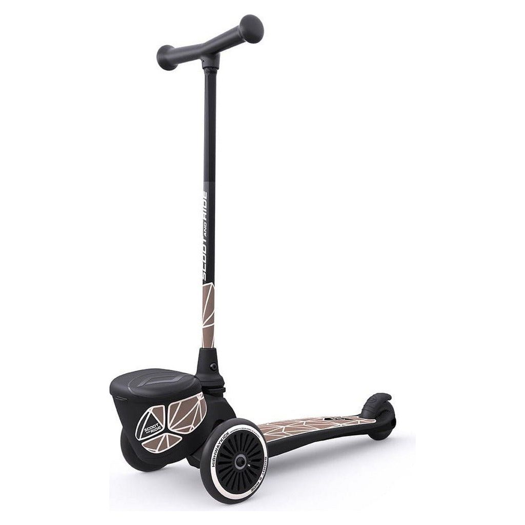 Scoot and Ride Highwaykick 2 Lifestyle - Age 2+ - Brown Lines front