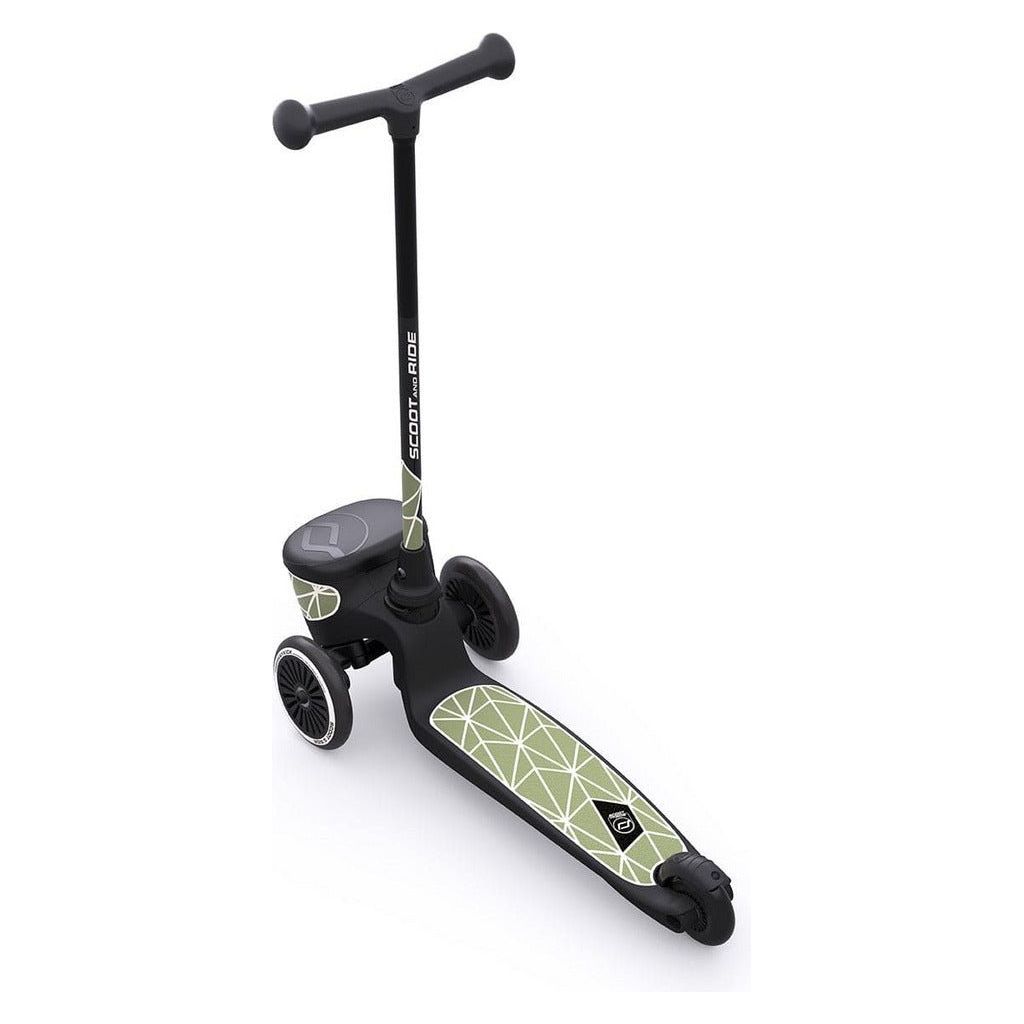 Scoot and Ride Highwaykick 2 - Age 2+ - Green Lines rear