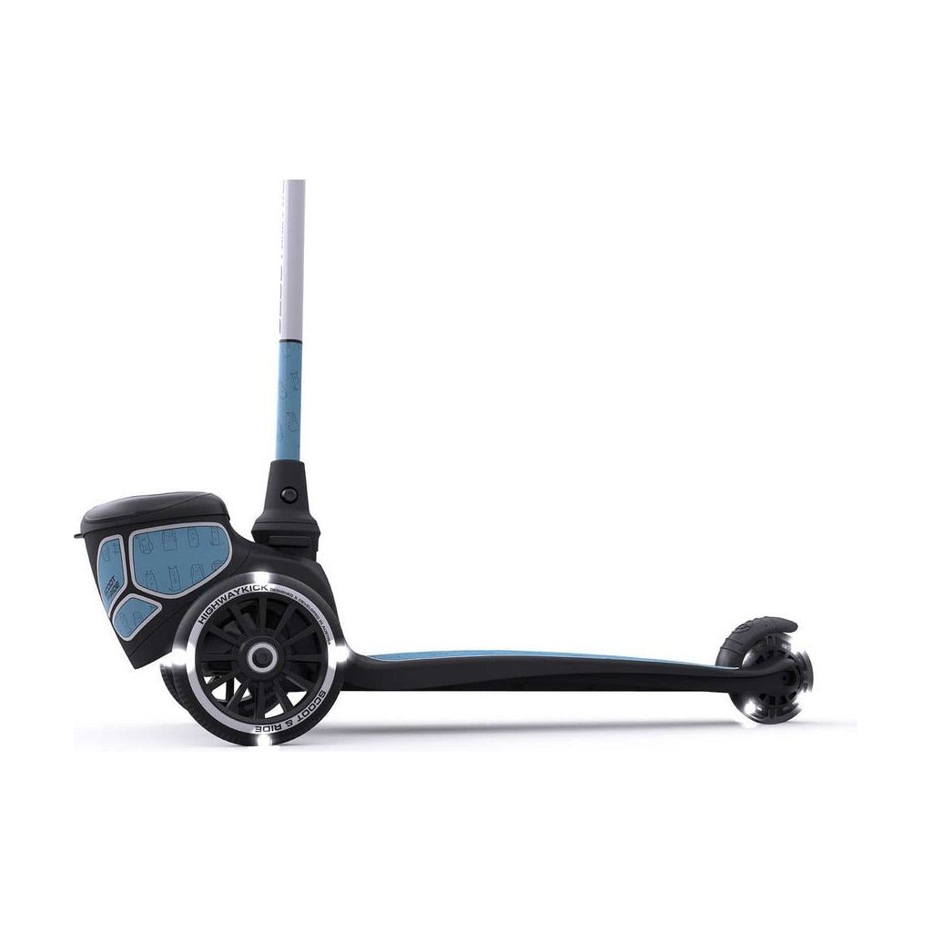 Scoot and Ride Highwaykick 2 Lifestyle - Age 2+ - Reflect Steel side with storage box