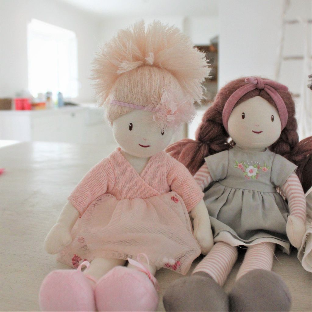ThreadBear Design Amelie Ballerina Rag Doll - The Online Toy Shop6