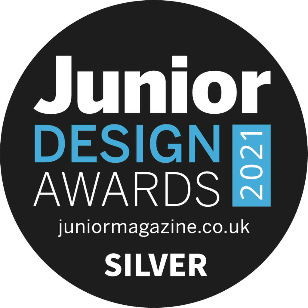 junior design award 2021 silver winner for MamaToyz Mama High Chair
