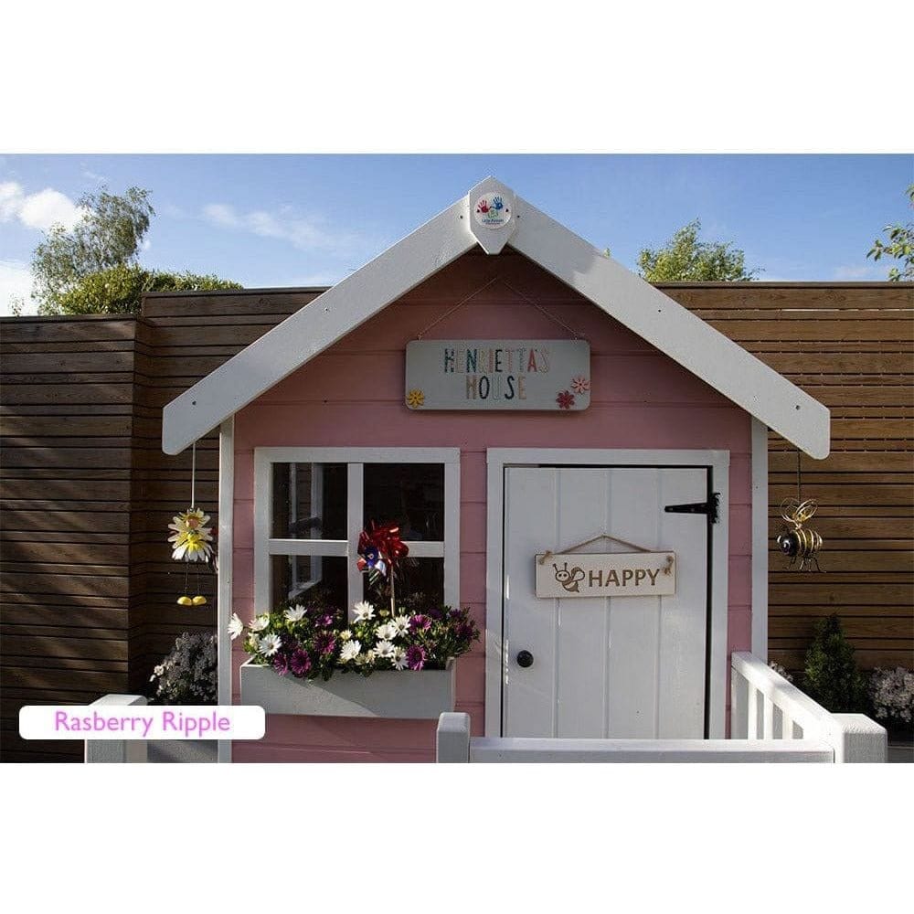 Little Rascals Jasper Wooden Playhouse front door close up