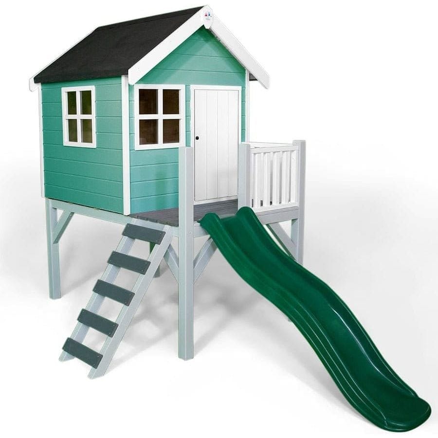 mermaid green Little Rascals Jasper Wooden Playhouse