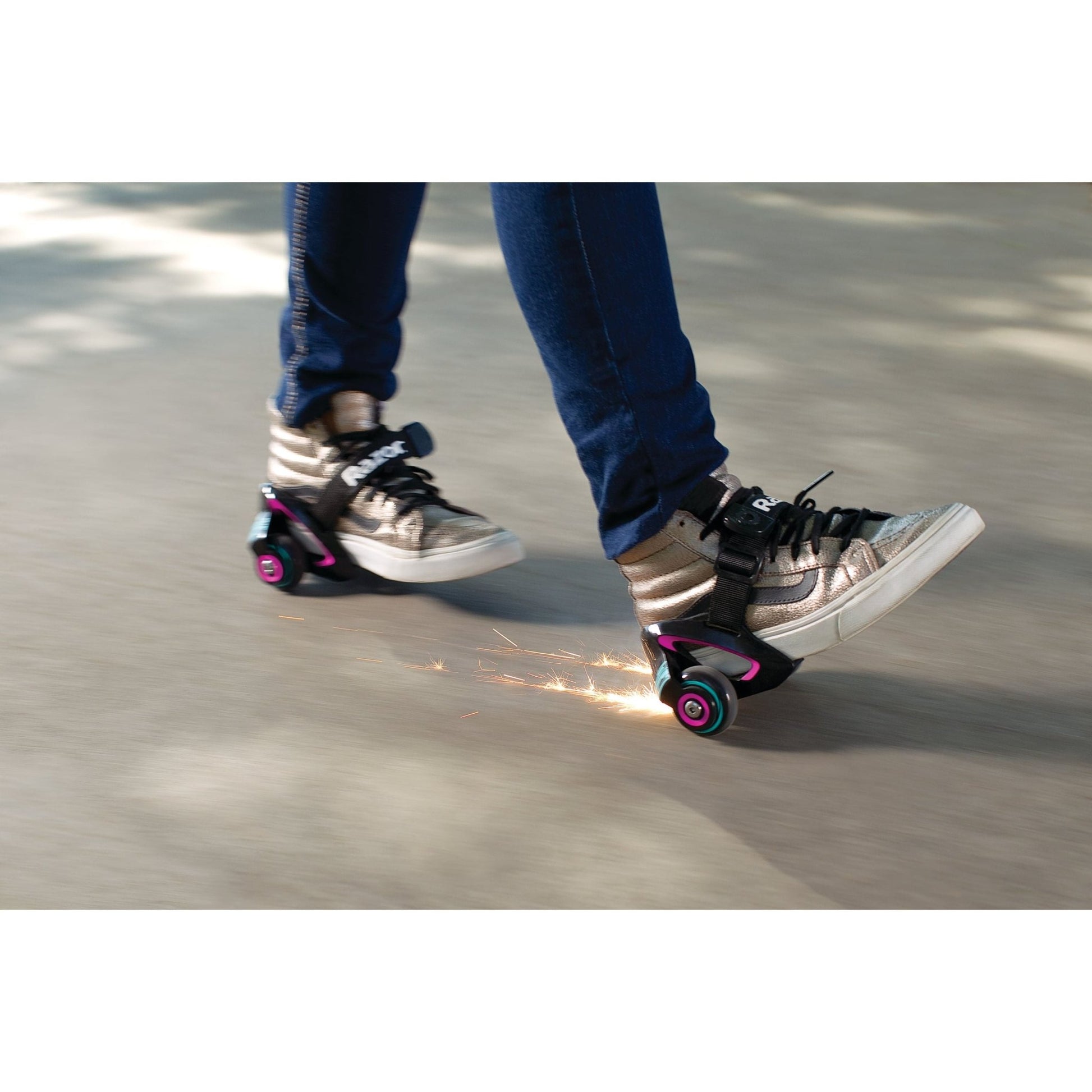 Razor Jetts Heel Wheels - Purple - The Online Toy Shop - Roller Skates - 6