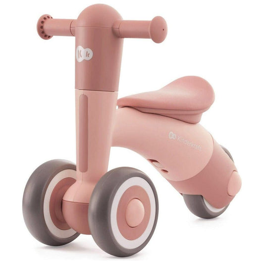 Pink Kinderkraft Minibi Tricycle front right