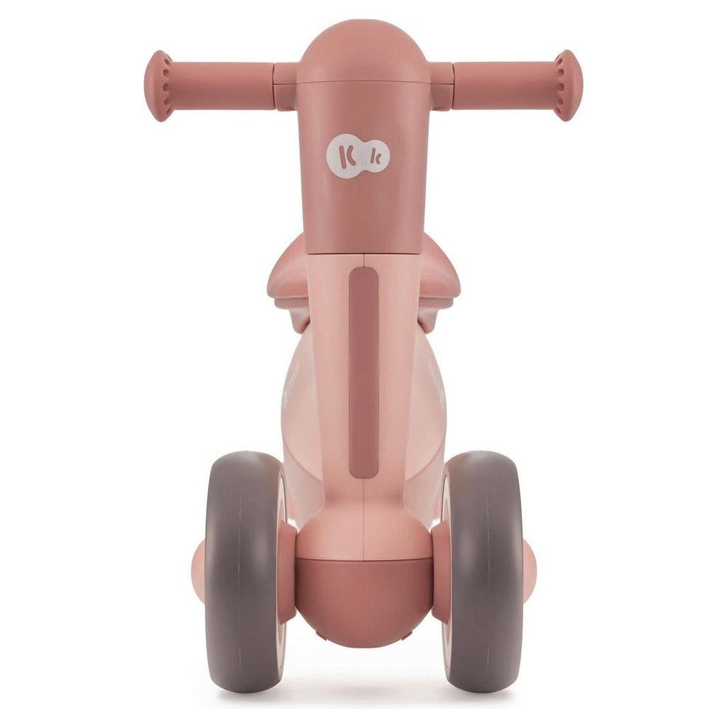 Pink Kinderkraft Minibi Tricycle front with handlebars