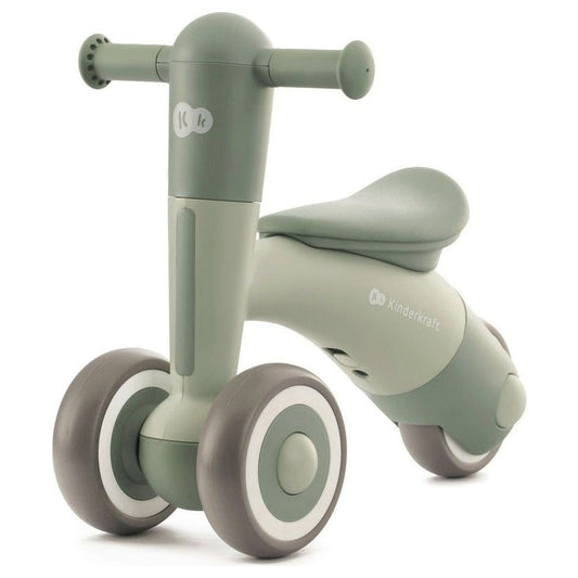Green Kinderkraft Minibi Tricycle front right