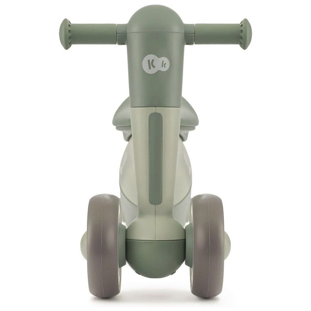 Green Kinderkraft Minibi Tricycle front handlebars