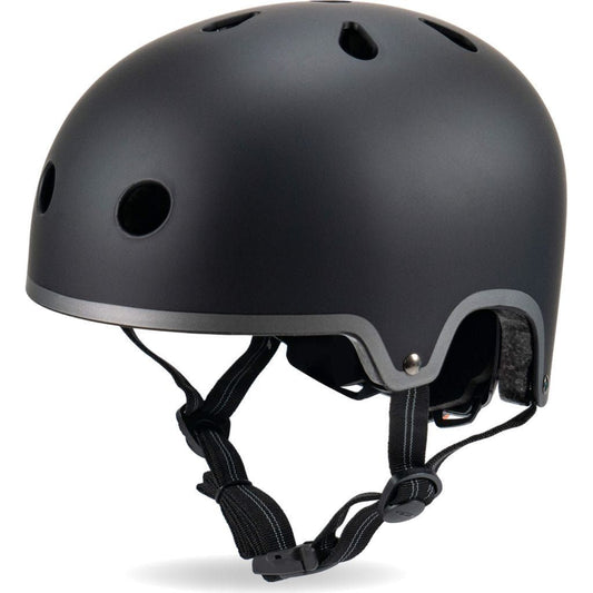 Micro Scooter Kids Helmet - Black Deluxe Size Small 51-54cm